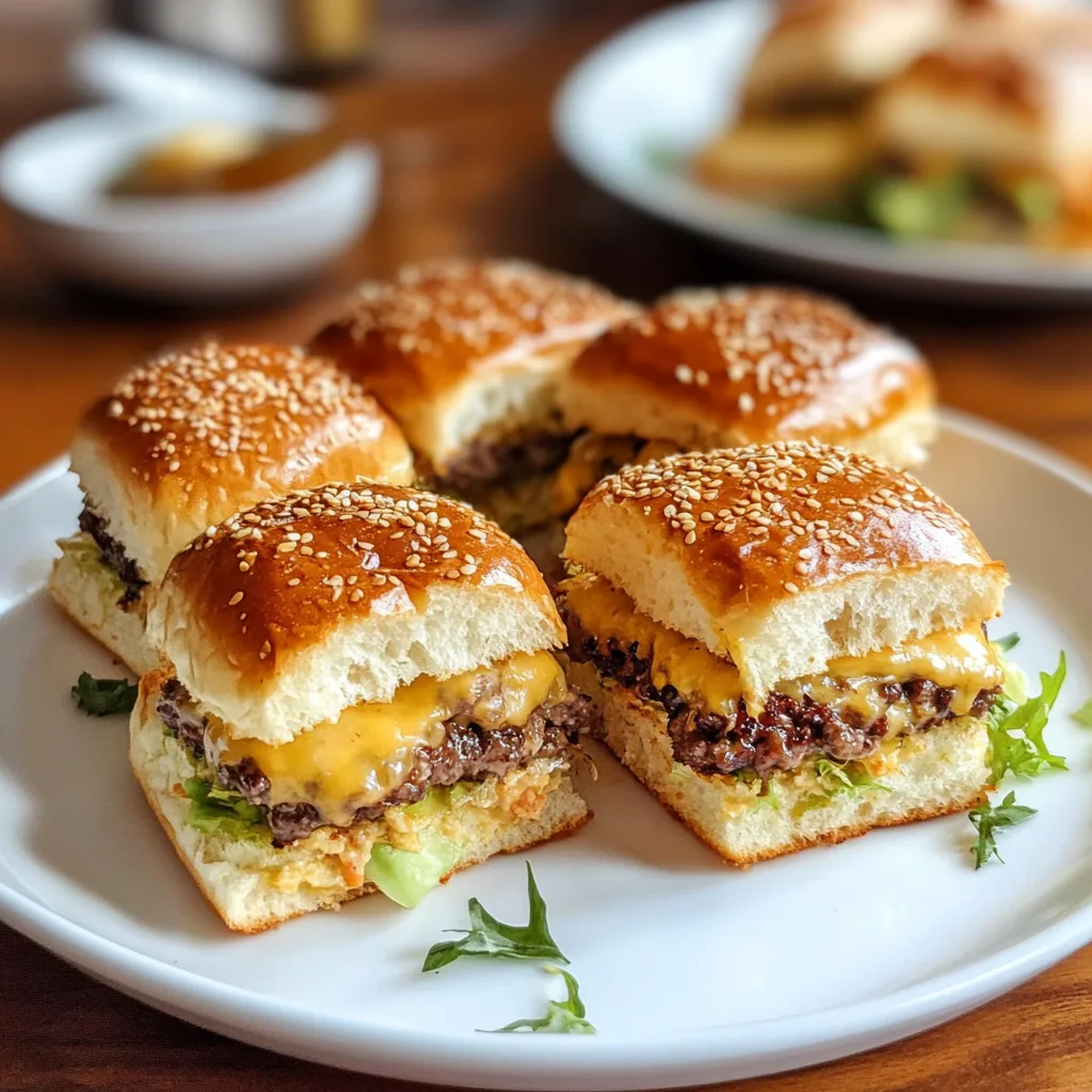 Cheeseburger Sliders: An Incredible Ultimate Recipe for 12 – Crispy Savors