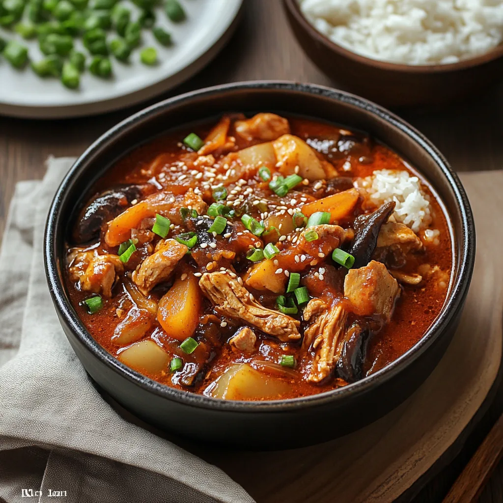 Slow Cooker Korean Chicken Stew: An Incredible Ultimate Recipe – Crispy ...